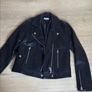 Top shop Women's Black Leather Jacket